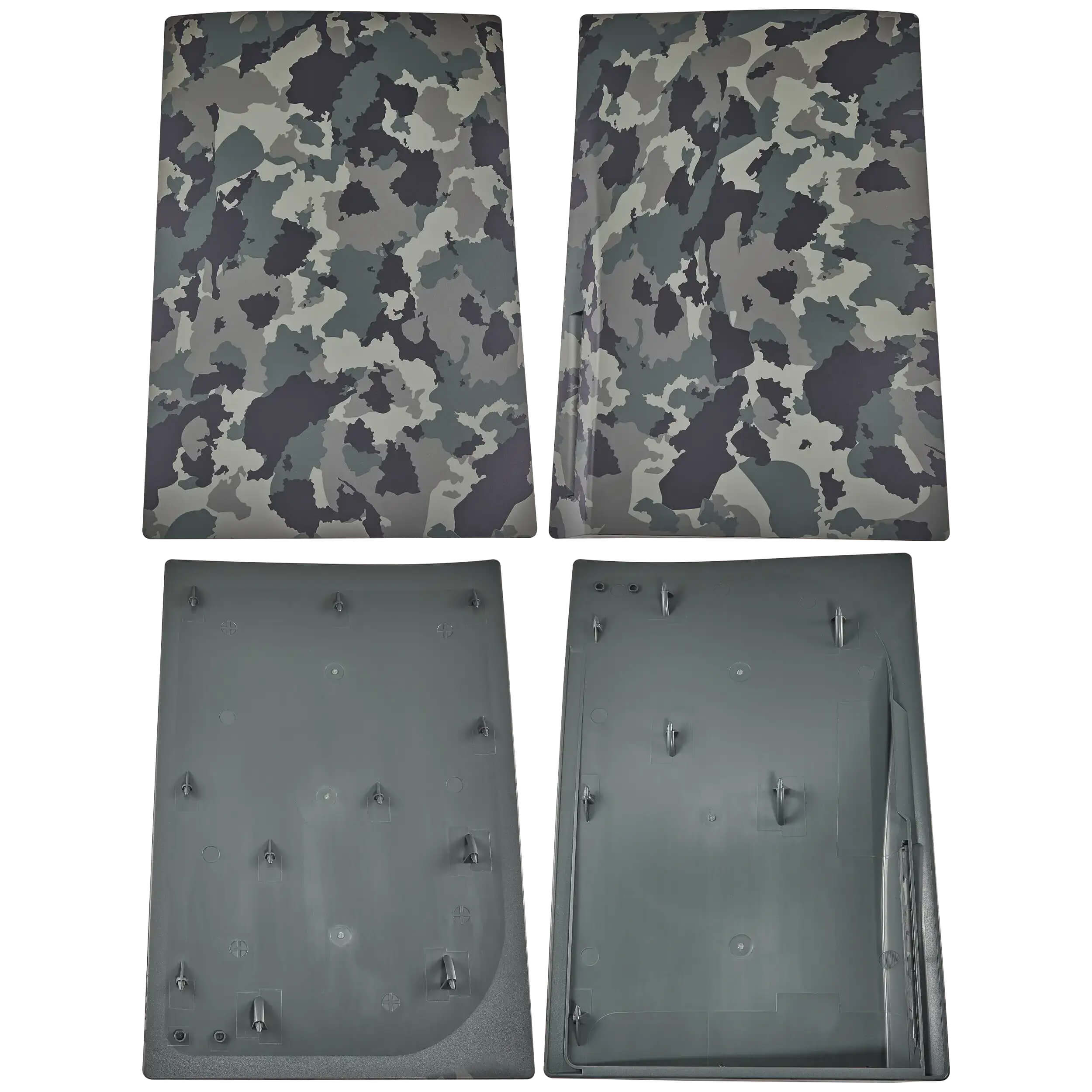 Alt View 3. MobileSentrix - Faceplate Covers (Top & Bottom) Replacement Compatible For PlayStation 5 (1000 / 1100 / 1200) - Camouflage - Camouflage.