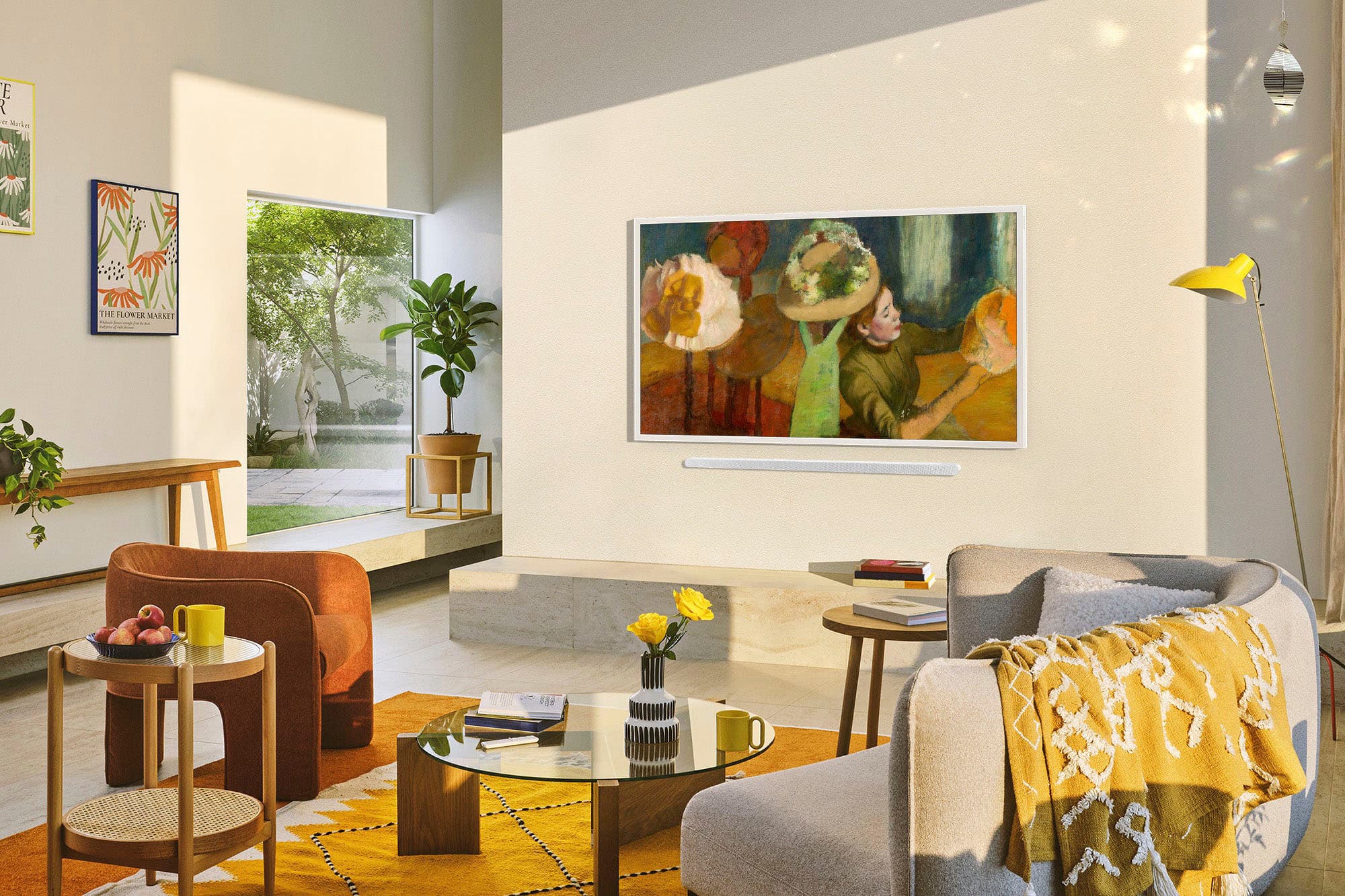 The text on the image is "Markham The Flair Marait."