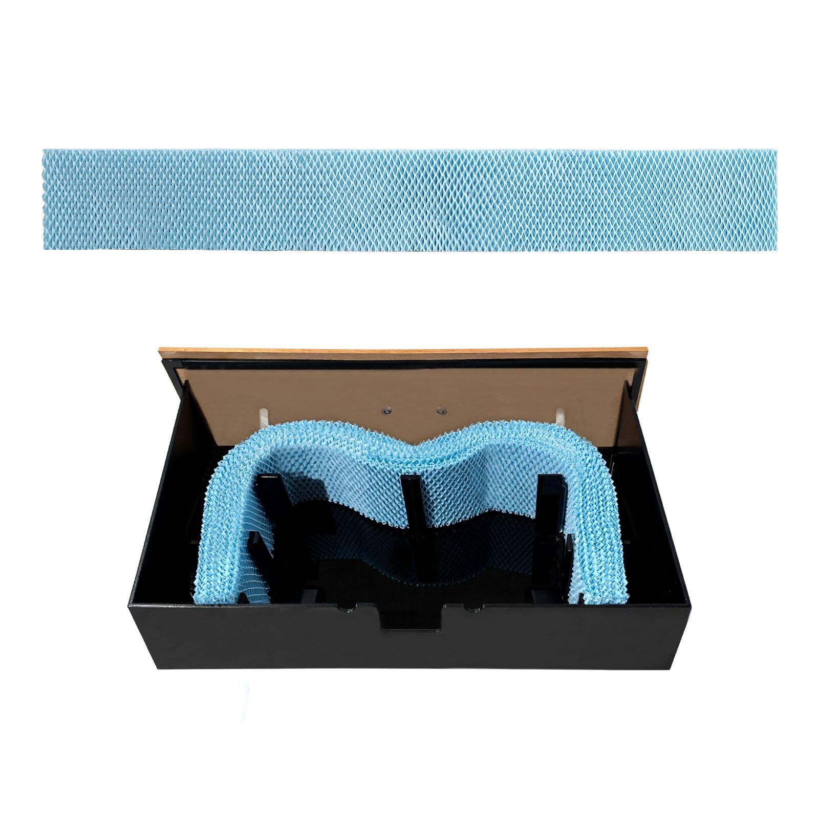 Front. VEVOR - Humidifier Replacement Filter, Single Pack Humidifying Pad Compatible with YC-288 Cigar Humidor Water Tank - Blue.