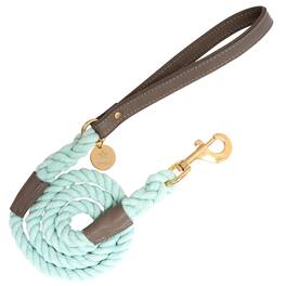 PoisePup - Pet Dog 5ft Long Leash - Brown | Gray