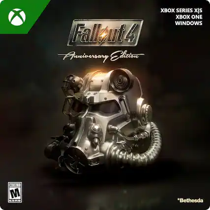 Fallout 4
Anniversary Edition
XBOX SERIES X|S
XBOX ONE
WINDOWS
MATURE 17+
ESRB
"Bethesda" - M (Mature 17+)
