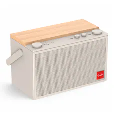 Front. Fender - Fender Audio ELIE 12 Portable Bluetooth Speaker 120W Dual Sound Chambers, 4-Channel Input, 15-Hr Battery, Spatial Audio - Olympic White.