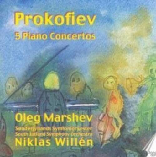 Prokofiev  
5 Piano Concertos  

Oleg Marshev  
Senderjylands Symfoniorkester  
South Jutland Symphony Orchestra  
Niklas Willén