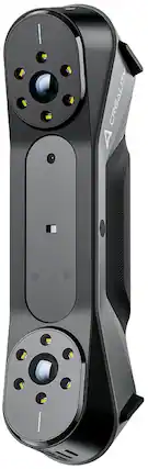 Front. Creality - CR-Scan Raptor 3D Scanner 0.02mm Accuracy, 60fps Quick Scan; Industry-Grade Multiple-Line Blue - Black.