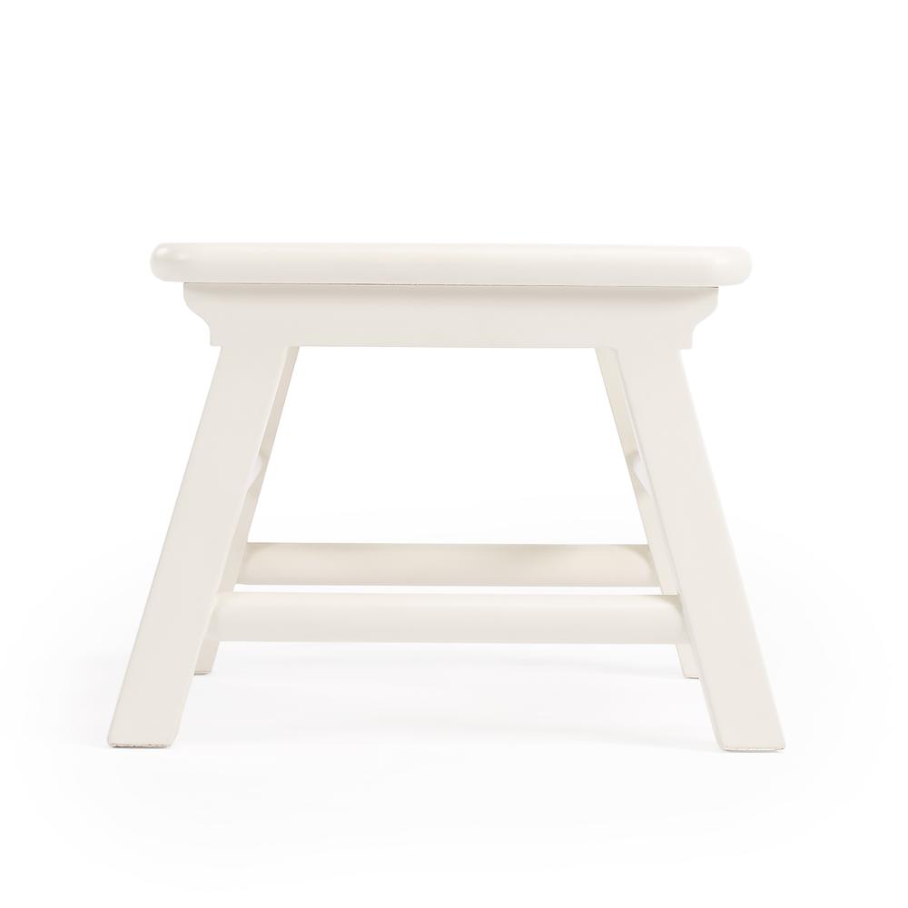 Back. Butler Specialty - Melrose Step Stool - White.