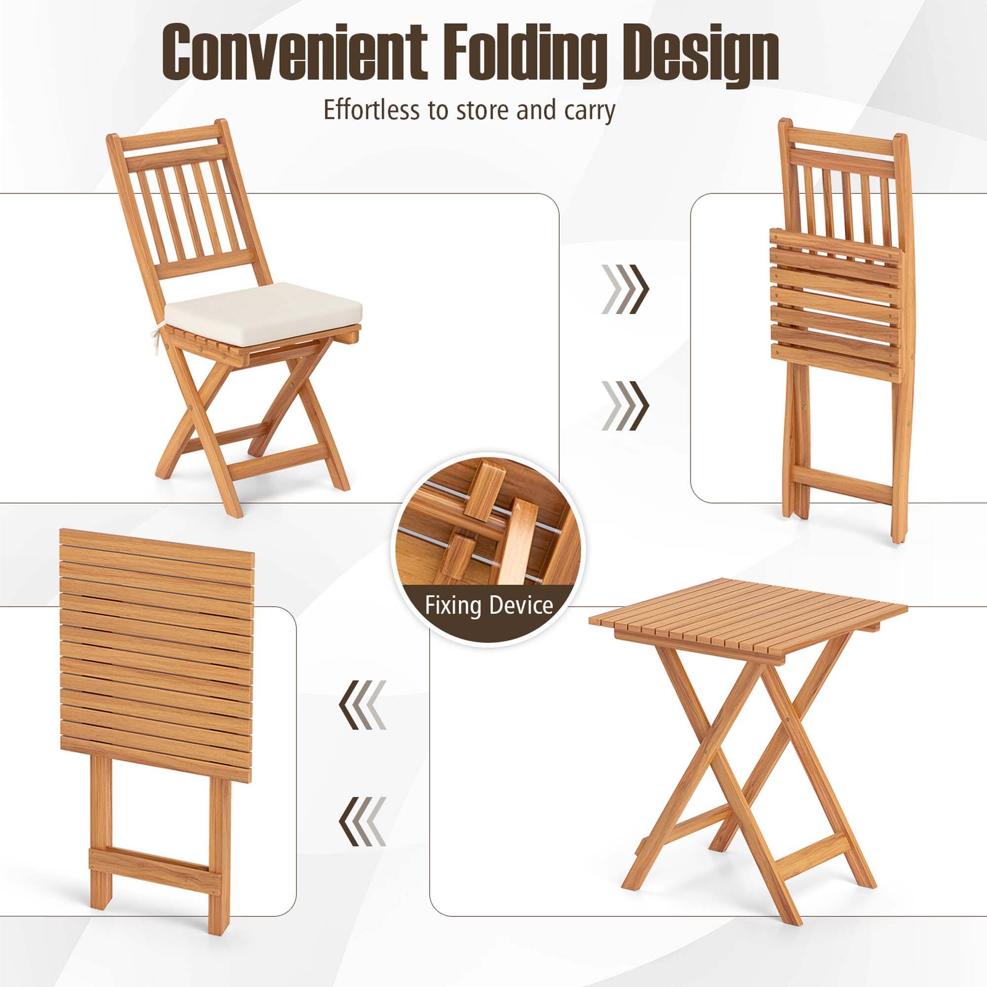Convenient Folding Design  
Effortless to store and carry  

Fixing Device