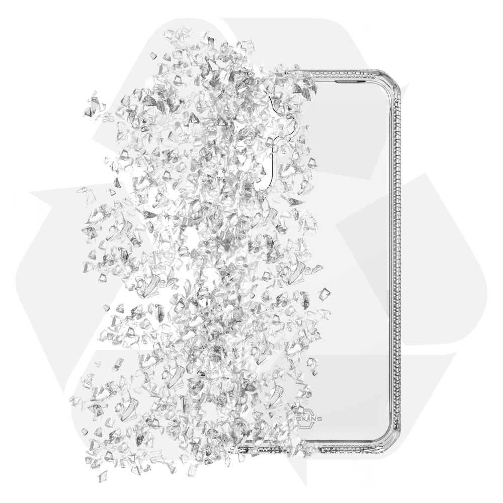 Alt View 5. Itskins - ITSKINS Spectrum_R // Clear Series Case for Samsung Galaxy A36 5G - Transparent - Clear.