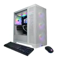 CyberPowerPC - Gamer Supreme Gaming Desktop - AMD Ryzen 9 9900X - 32GB Memory - NVIDIA GeForce RTX 5080 16GB - 2TB PCIe 4.0 SSD - White - Front_Zoom