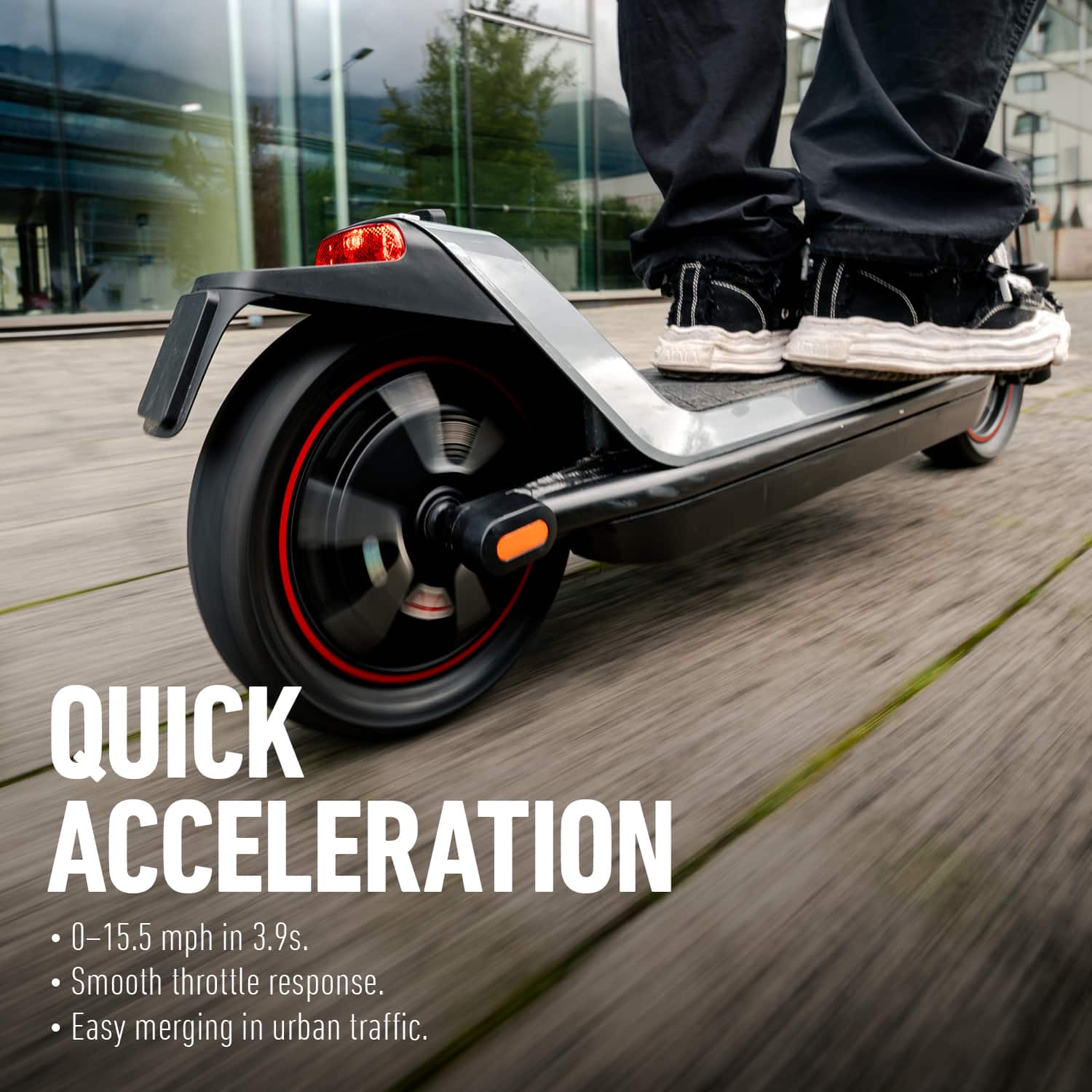 NIU KQi 300X Foldable Electric Kick Scooter w/ 50 mi Max Range