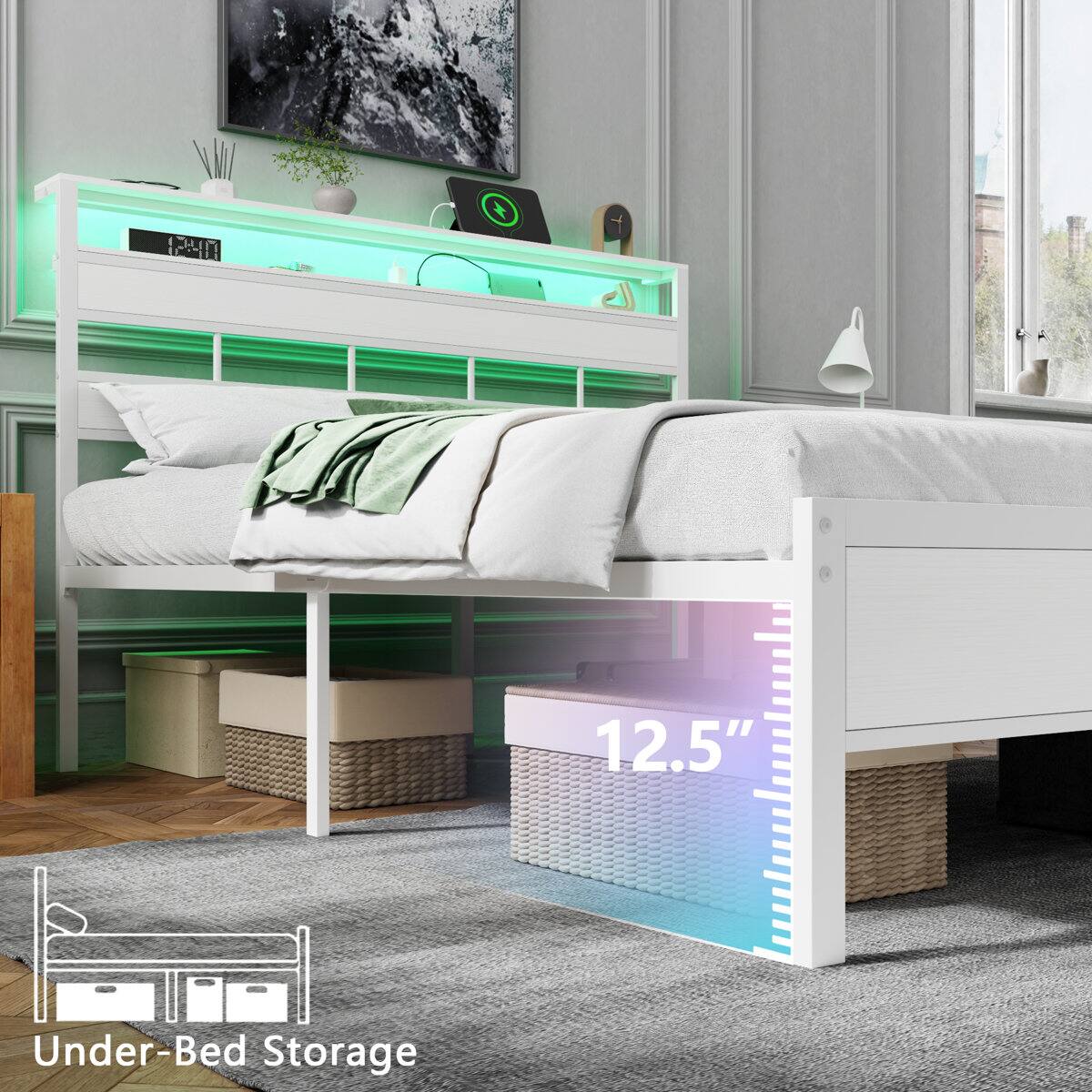 12:00 12.5" Under-Bed Storage
