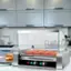 The text on the image reads "Press 1 -- M - -  Food - - Hot".