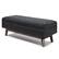 Angle. Simpli Home - Owen Rectangular Storage Ottoman - Midnight Black.