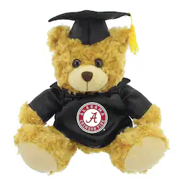 Jardine - Crimson/Brown Alabama Crimson Tide 12'' Graduation Plush Bear - Red