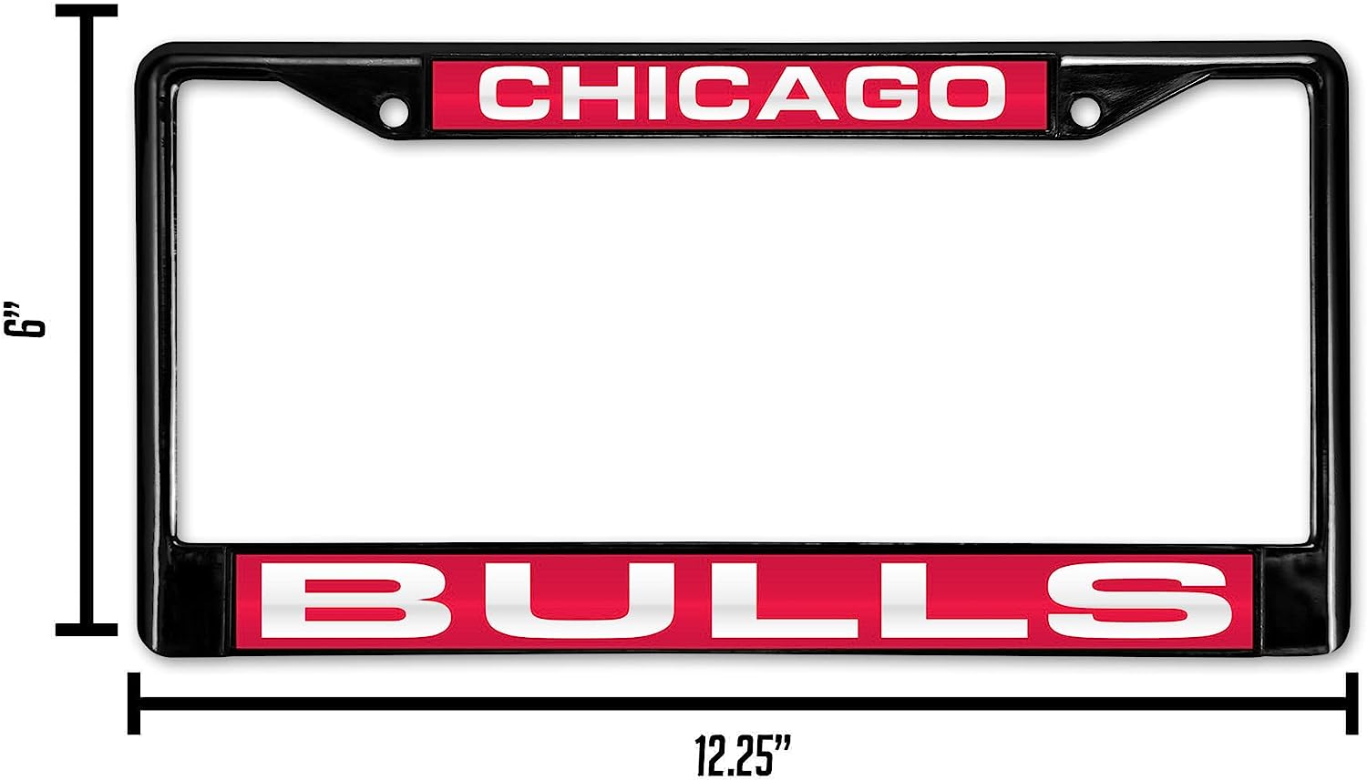 CHICAGO  
BULLS  

6"  
12.25"