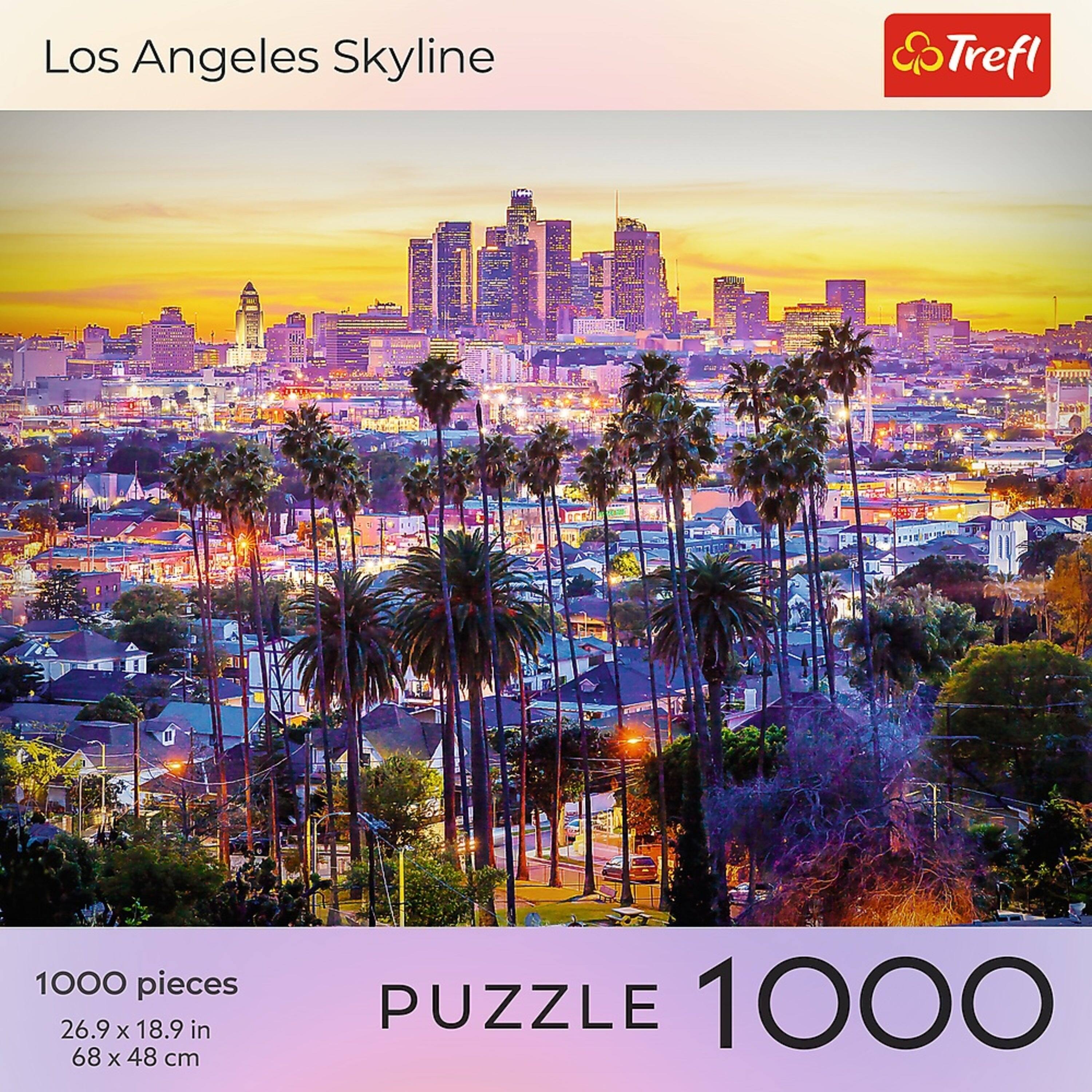 Los Angeles Skyline

1000 pieces  
26.9 x 18.9 in  
68 x 48 cm

PUZZLE 1000

Trefl