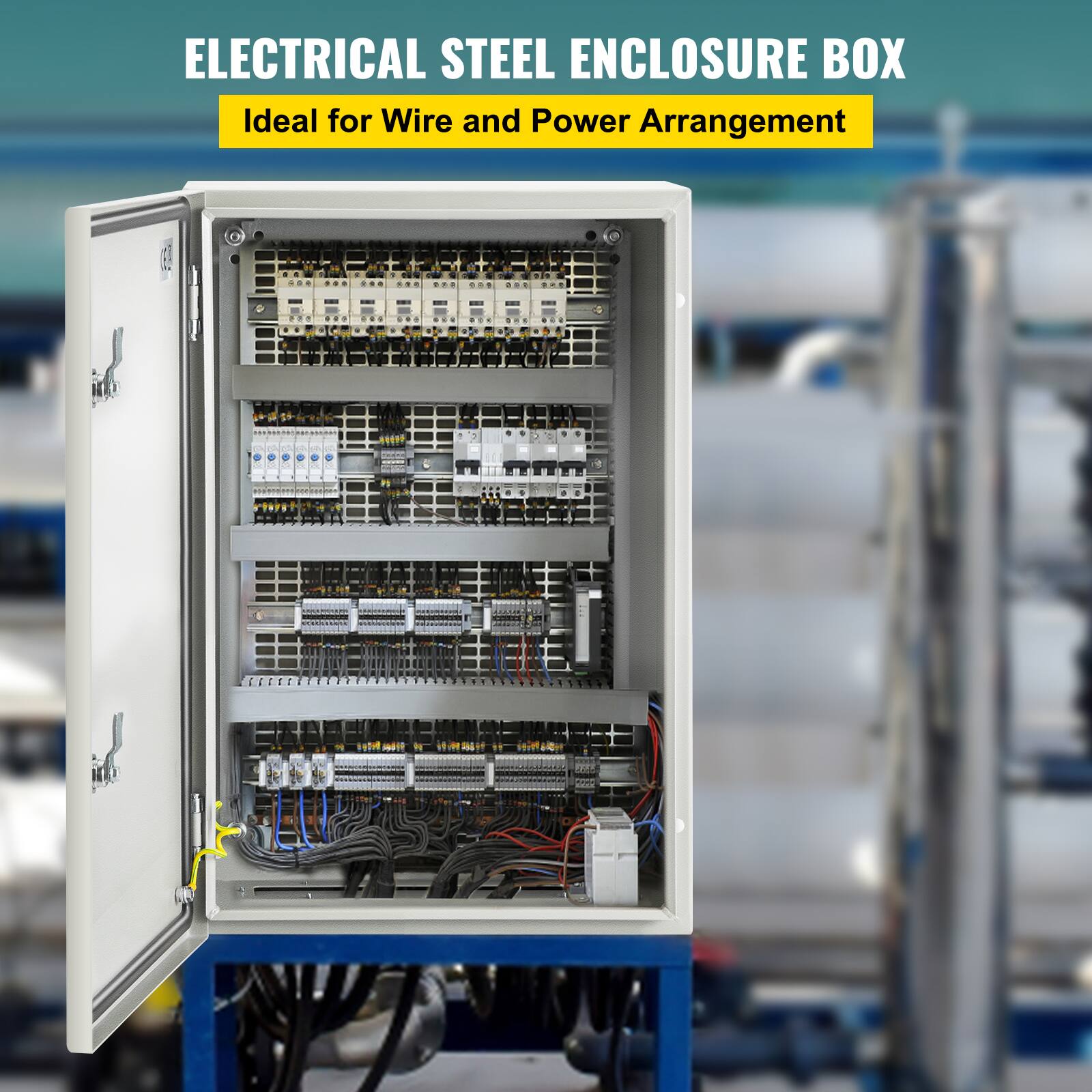 ELECTRICAL STEEL ENCLOSURE BOX  
Ideal for Wire and Power Arrangement