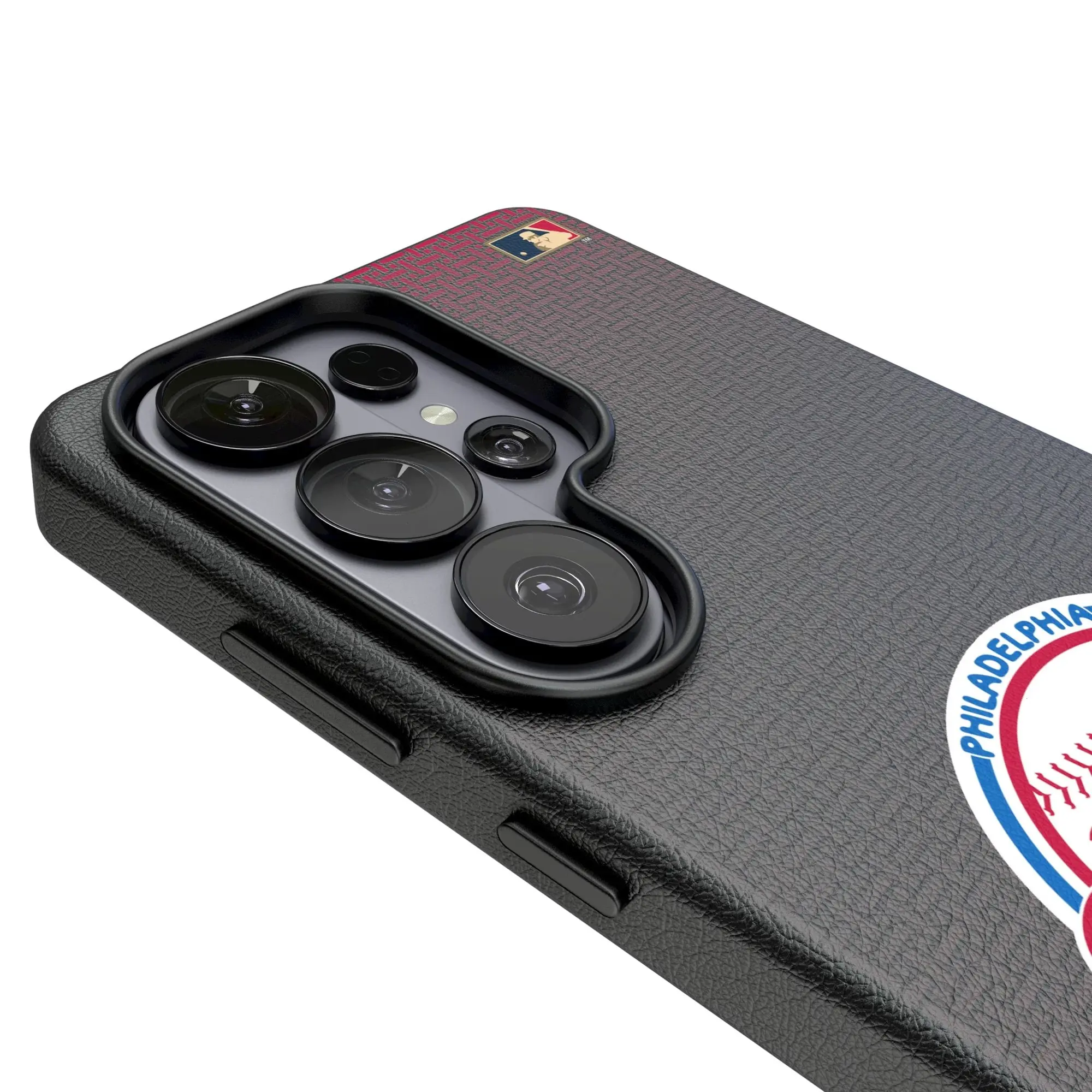 Alt View 2. Keyscaper - Cooperstown Collection 1984-1991 Galaxy Magnetic Bump Case - S24 Ultra - Black.