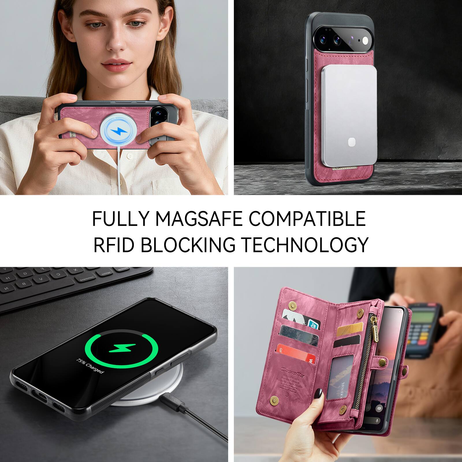 FULLY MAGSAFE COMPATIBLE RFID BLOCKING TECHNOLOGY