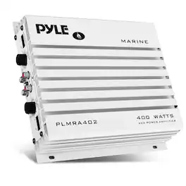 Pyle - Hydra Marine 400W 4-Channel Amplifier - White