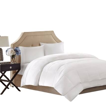 Front. Gracie Mills - Gracie Mills Rich All Season 2-in-1 Down Alternative Comforter - White.