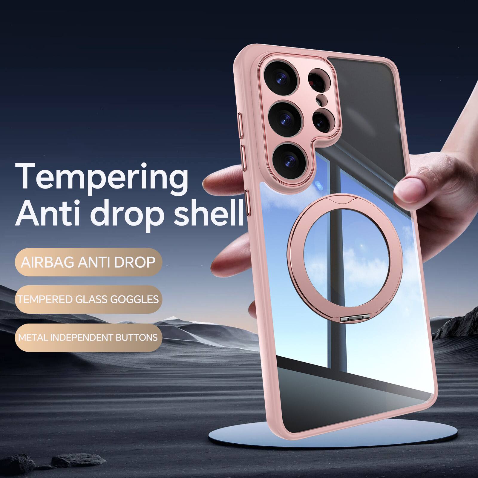 Tempering Anti drop shell  
AIRBAG ANTI DROP  
TEMPERED GLASS GOGGLES  
METAL INDEPENDENT BUTTONS