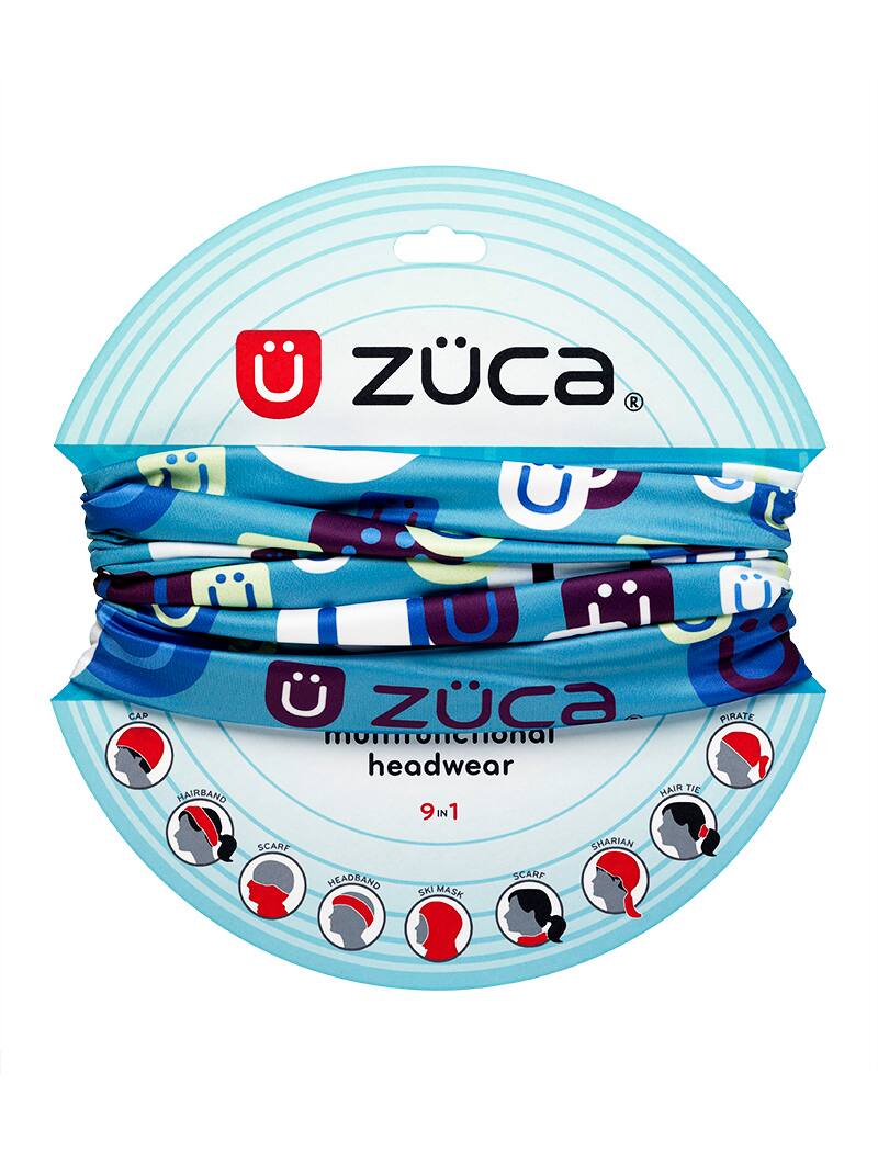 Züca  
Multifunctional Headwear  
9+1  

CAP  
HAIRBAND  
SCARF  
HEADBAND  
SKI MASK  
SHARIAN  
HAIR TIE  
PIRATE