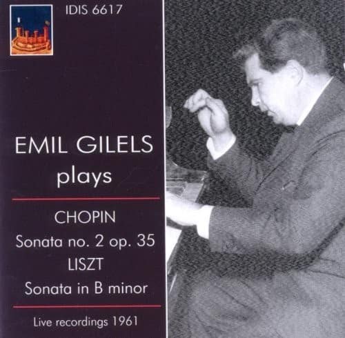 Chopin / Gilels - Pno Son 2  - COMPACT DISCS