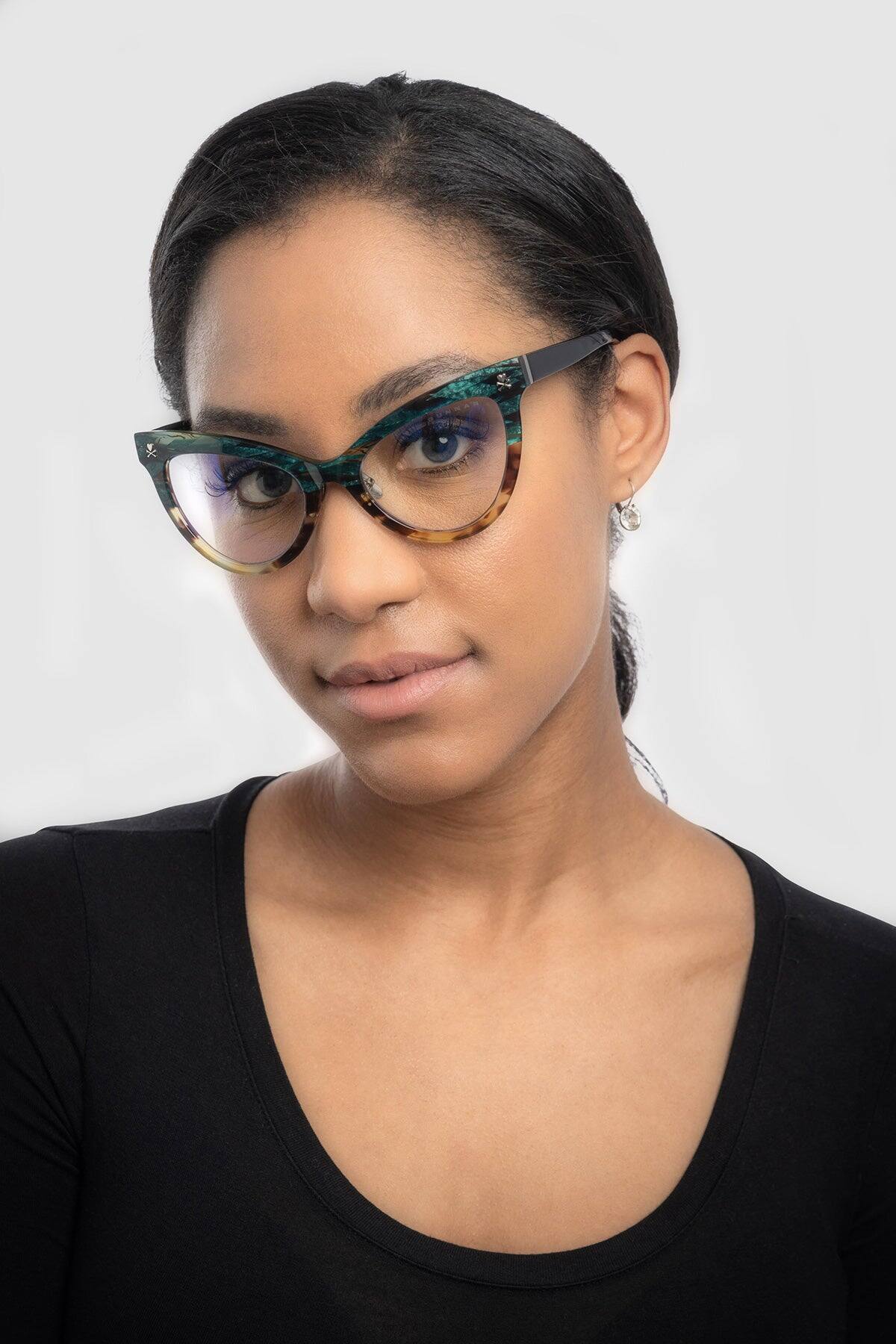 Alt View 2. GUNNAR - GUNNAR Computer Glasses  - tokidoki SANDy, Green Cactus, Clear Lens - Blue Light Blocking, Relieve Dry Eye, Anti Glare - Green Cactus.