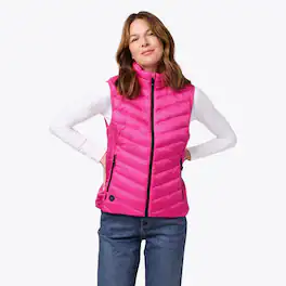 Mobile Warming - Women's Backcountry Xtera Heated Vest - Pink