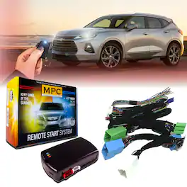 MPC - OEM Remote Activated Remote Start For 2019-2023 Chevrolet Blazer - Push-to-Start - Black