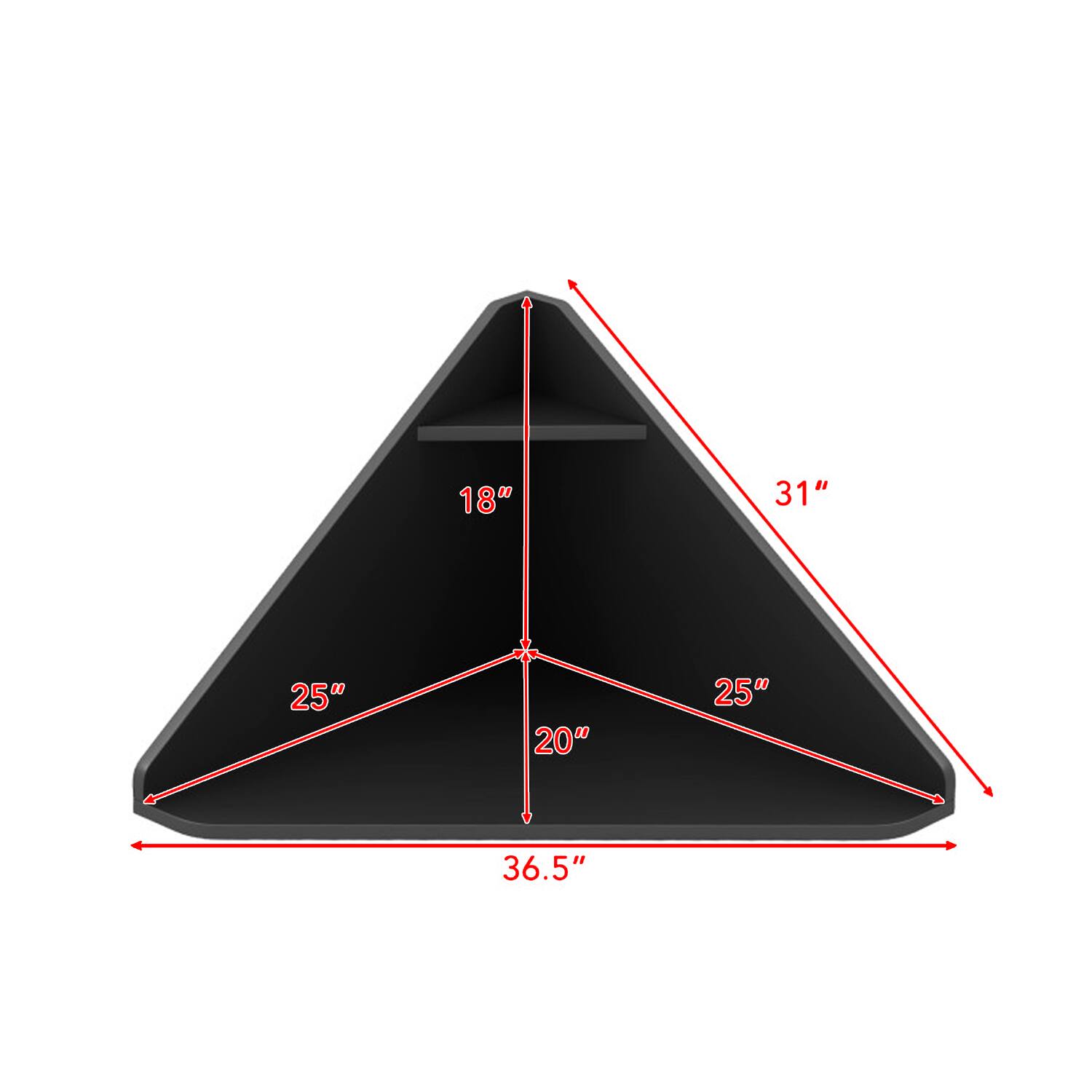 18" 31" 25" 20" 25" 36.5"