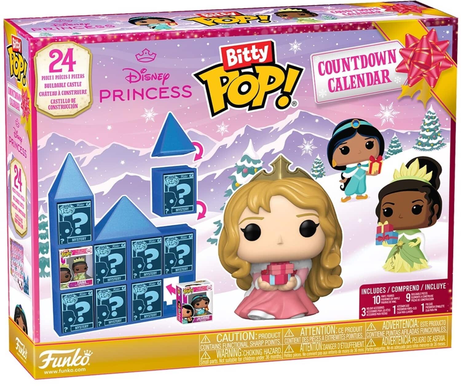 Funko Bitty POP! Countdown Calendar: Disney Princess, 2025 - COLLECTABLES - Multicolor