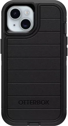 OtterBox - Defender Series Pro Hard Shell "Case Only" for Apple iPhone 17e, iPhone 16e, iPhone 15, iPhone 14, iPhone 13 - Black