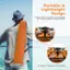 Portable & Lightweight Design: Comes with a compact carrying bag for easy storage & transportation. Squeeze to Close. Press to Open. Setup & Takedown in Seconds.