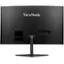 Alt View 11. ViewSonic - VX2718-PC-MHD 27" LCD Curved FHD Adaptive Sync Gaming Monitor (DisplayPort and HDMI) - Black.