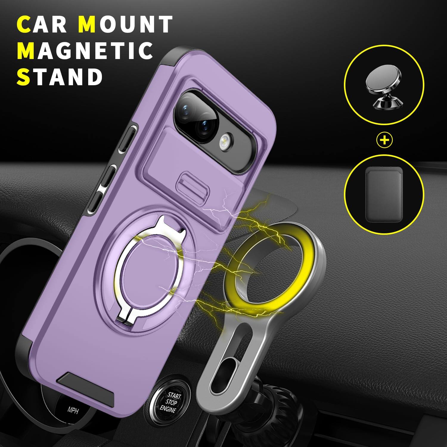 CAR MOUNT MAGNETIC STAND

MPH

START STOP ENGINE