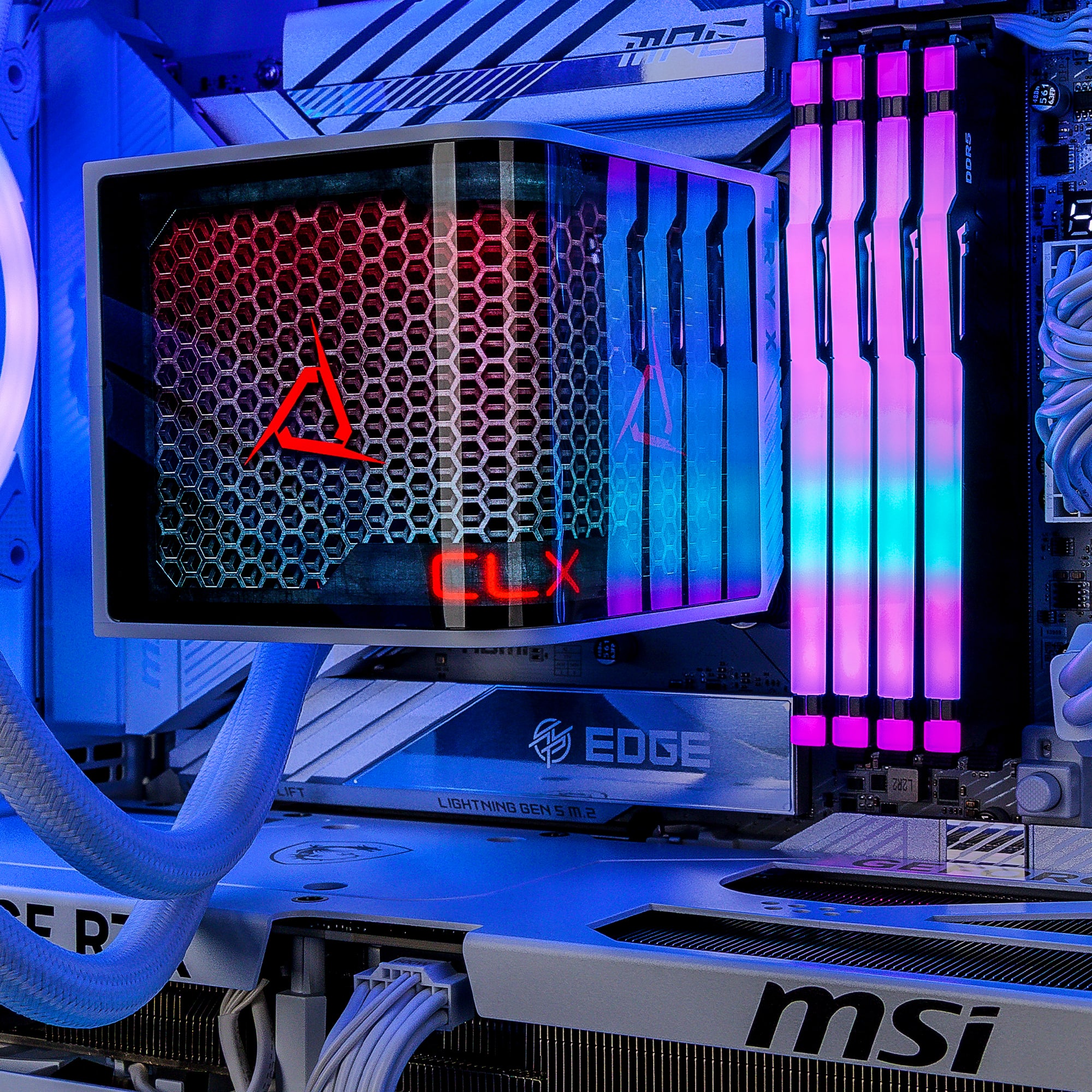 CLX Horus Gaming Desktop Intel Ultra 9 285K w/Tryx Panorama 192GB