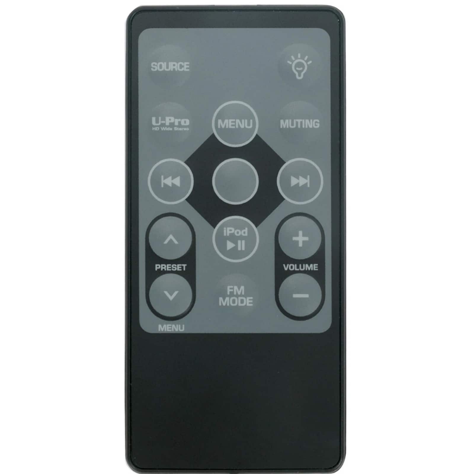 ZdalaMit - Replacement Remote fit for INSIGNIA BOOMBOX iPod Dock - Black