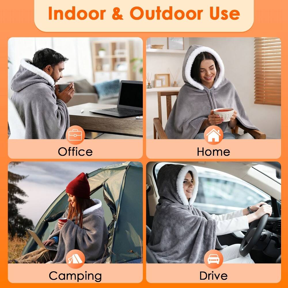 Indoor & Outdoor Use

Office  
Home  
Camping  
Drive