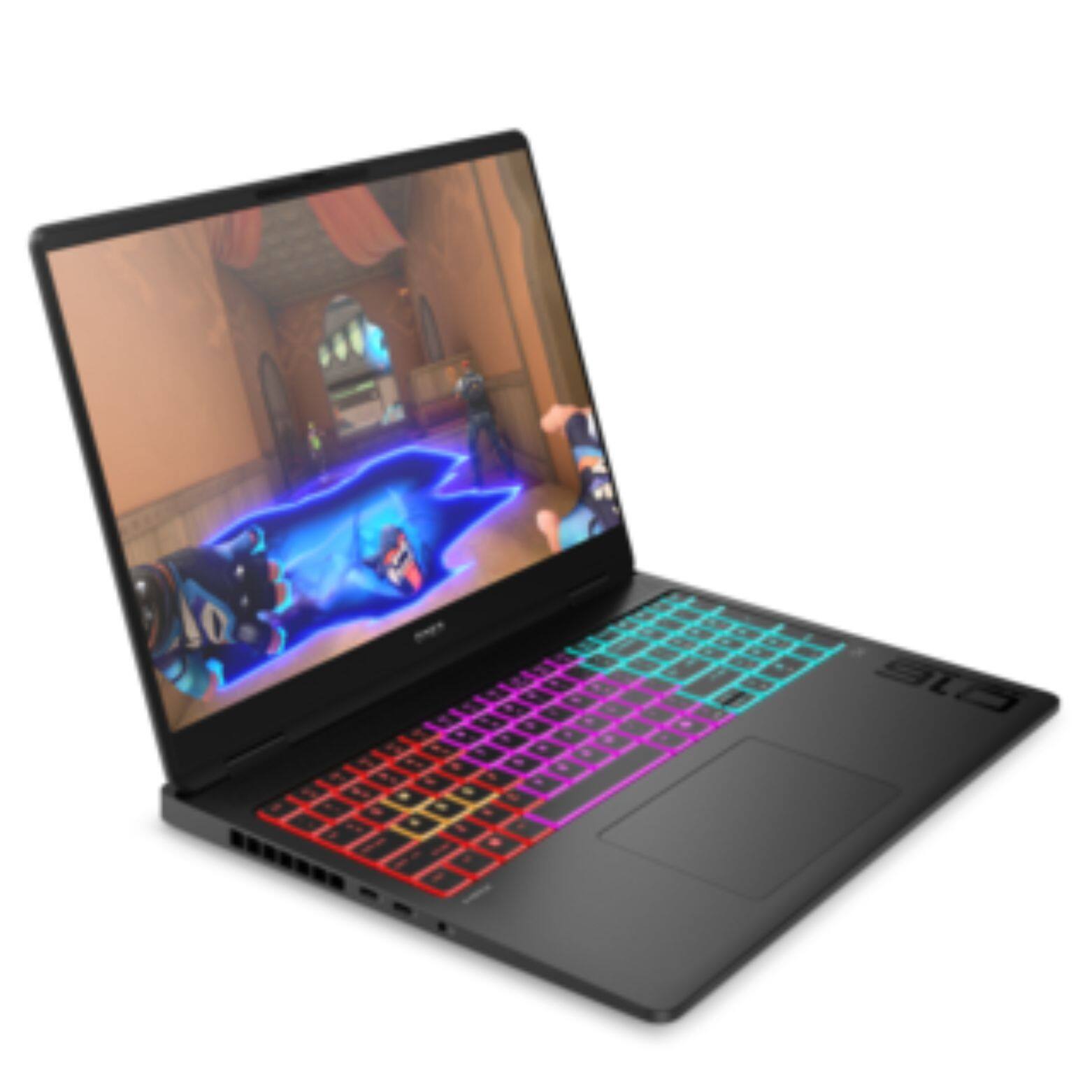 Alt View 2. HP - OMEN MAX 16-ah0010ca 16" FHD+ IPS Intel Ultra 7 255HX 2.4 GHz 16GB DDR5 1TB SSD NVIDIA GeForce RTX 5070 Windows 11 Home - Black.