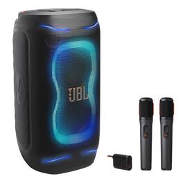 JBL - PartyBox 130 Portable Party Speaker Bundle with Wireless Microphone System - Black