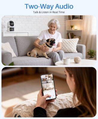 Two-Way Audio  
Talk & Listen in Real Time