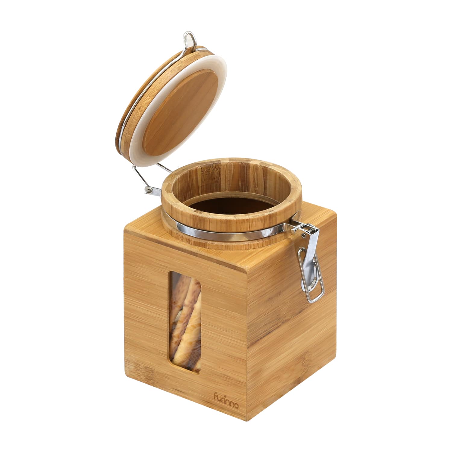 Photos - Other Tableware Bamboo Furinno - DaPur Tight Canister - Natural FK8959
