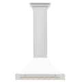 ZLINE Autograph Edition - 30 inches - Externally Vented - Wall Range Hood - White Matte