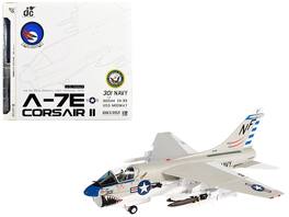 JC Wings - Vought A-7E Corsair II Attack Aircraft VA-93 Blue Blazers USS Midway (1979) United States Navy 1/72 Diecast Model - White, Blue, Red