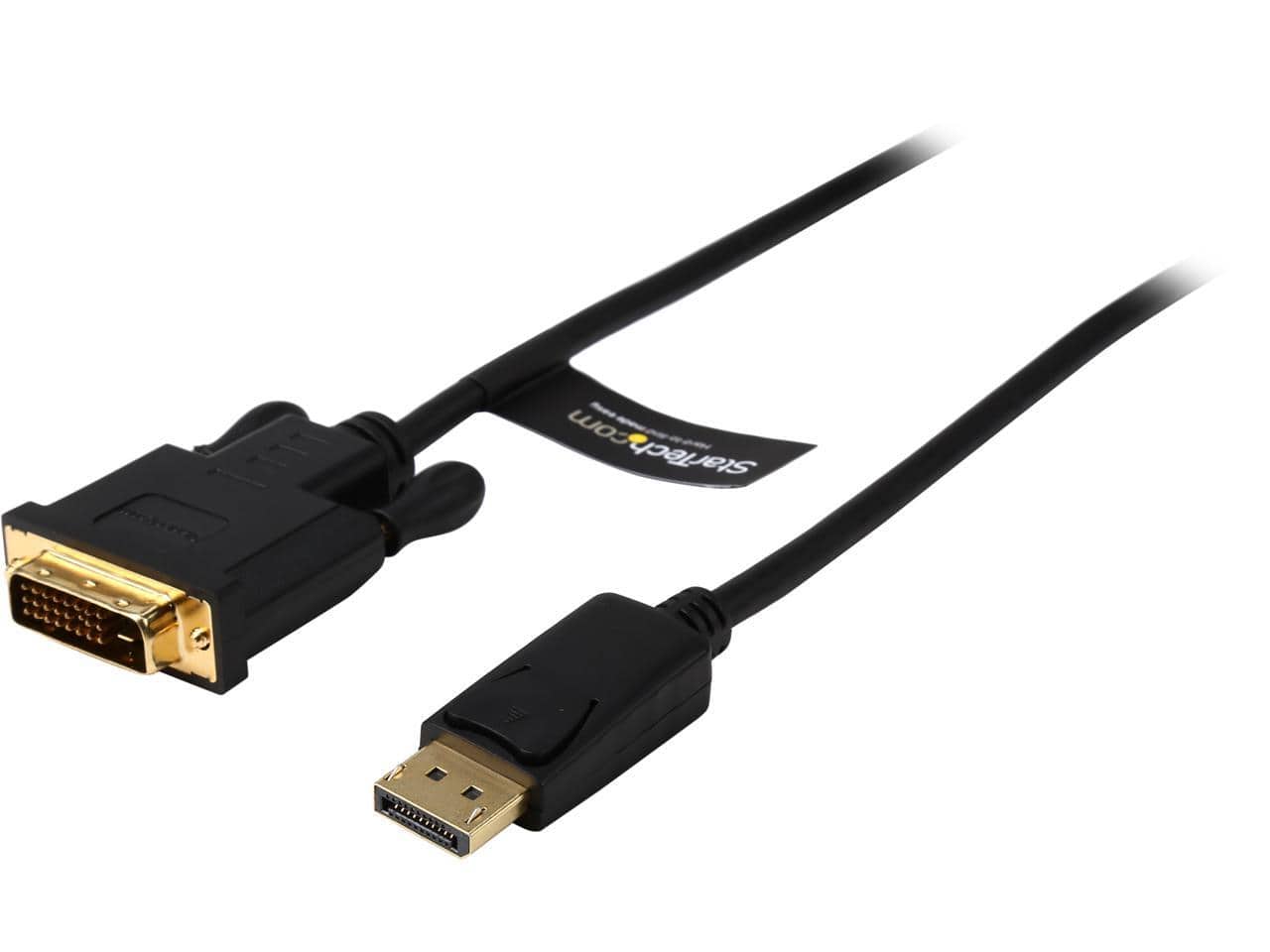 StarTech.com - DP2DVI2MM3 DisplayPort to DVI Converter Cable - DP to DVI Adapter - 3ft - 1920x1200