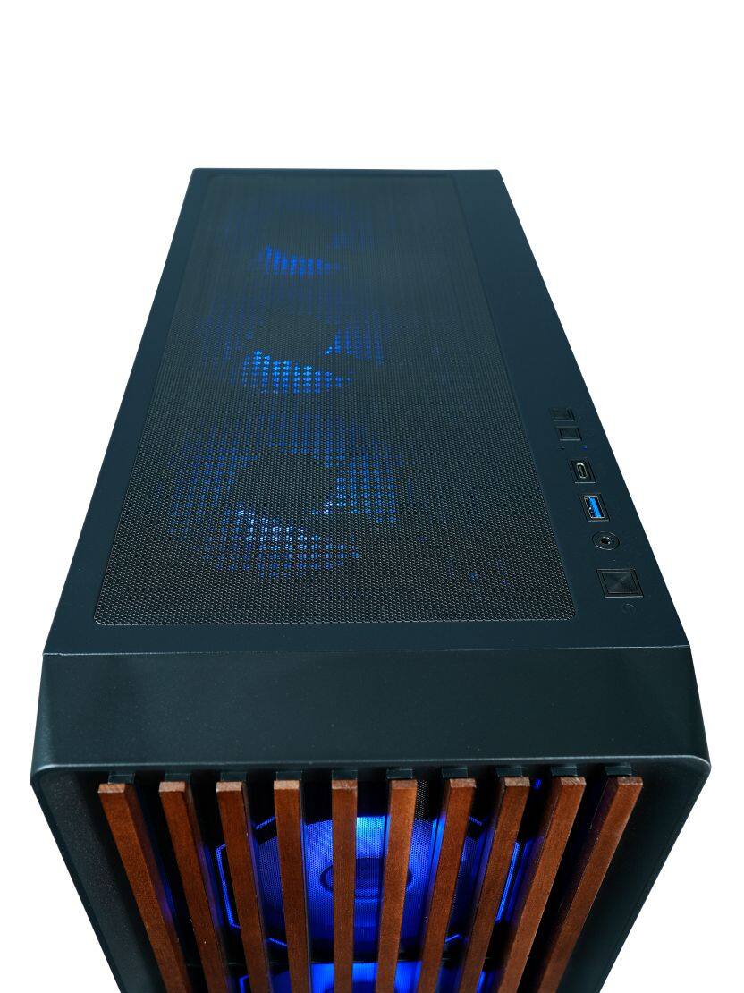 Back. ViprTech - ViprTech Sentinel 1.0 Home and Office Desktop Computer- AMD Ryzen 7 8700F (5.0Ghz Turbo), RX 580 8GB, 16GB DDR5, 500GB.