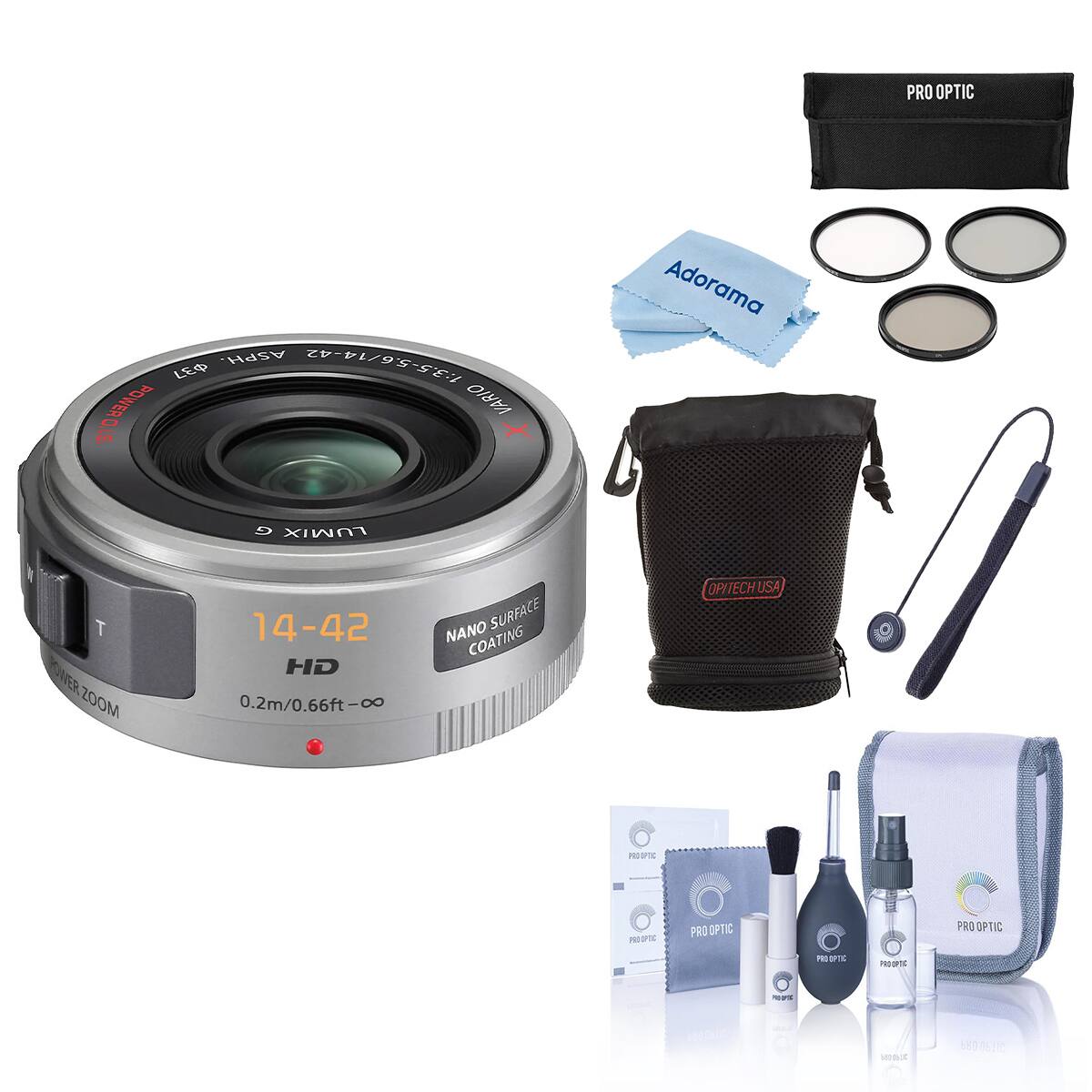 PRO OPTIC  
ASPH. 1:3.5-5.6/14-42 LEP POWERO.I.S. VARIO G LUMIX  
Adorama  
T VER ZOOM  
14-42 NANO SURFACE COATING HD 0.2m/0.66ft-∞  
OPITECHUSA  
PRO OPTIC  
PRO OPTIC  
PRO OPTIC  
PRO OPTIC  
PROJOPTIC  

adidas  

089 0618
