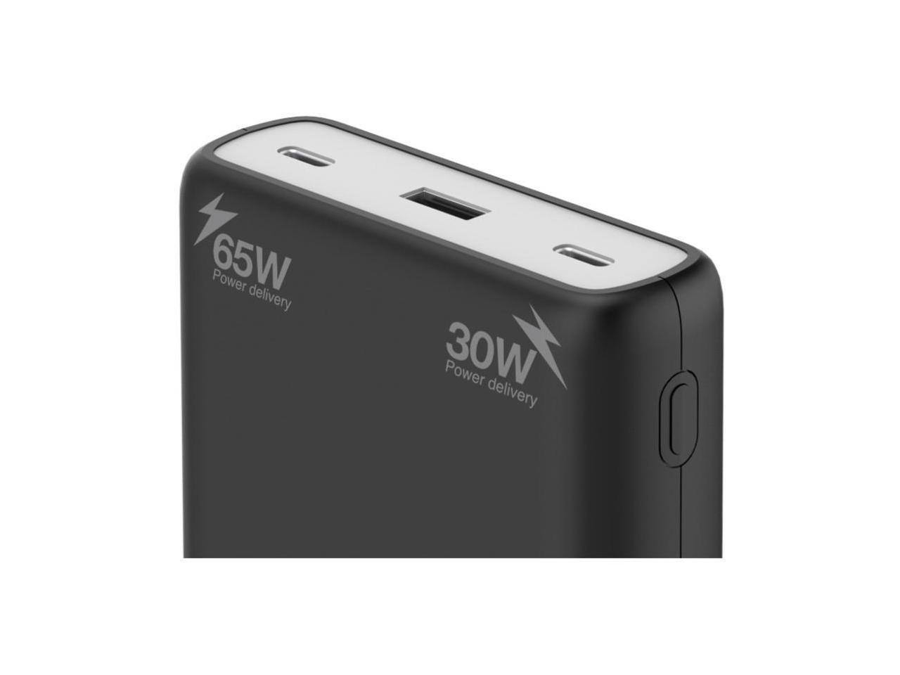 65W Power delivery  
30W Power delivery