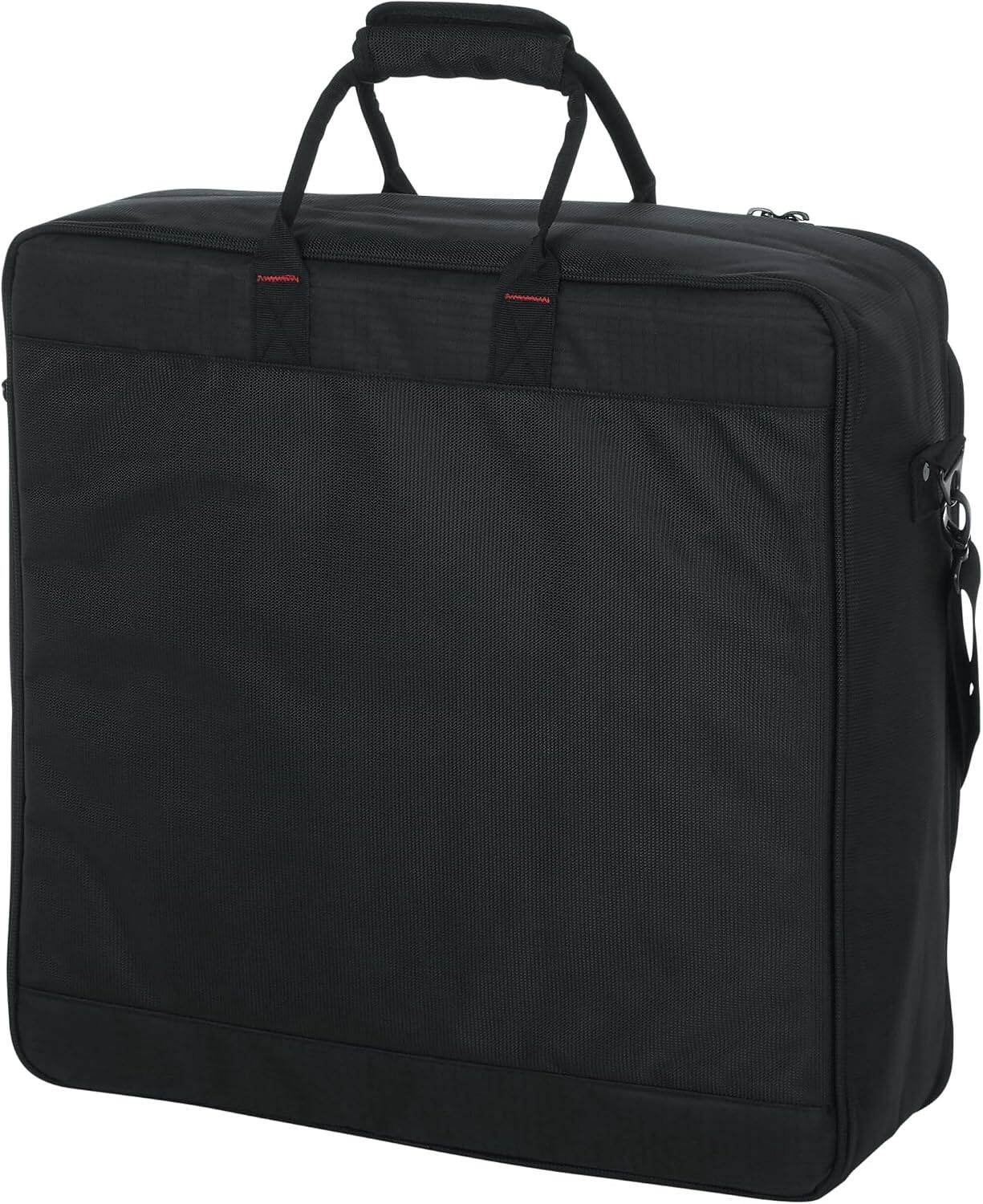 Back. Gator - Padded Nylon Mixer and Equipment Bag with Removable Shoulder Strap - 20" x 20" x 5.5".